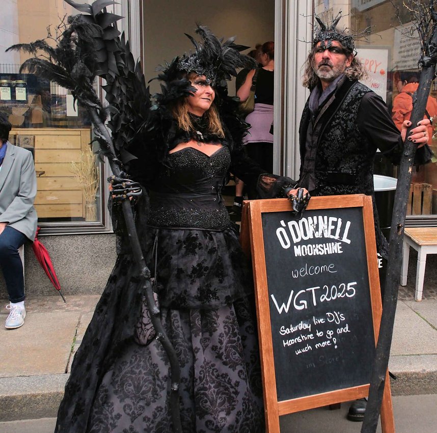 Peter Blei beim "WGT" in Leipzig