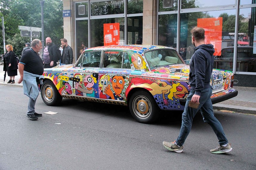 Peter Blei beim "WGT" in Leipzig