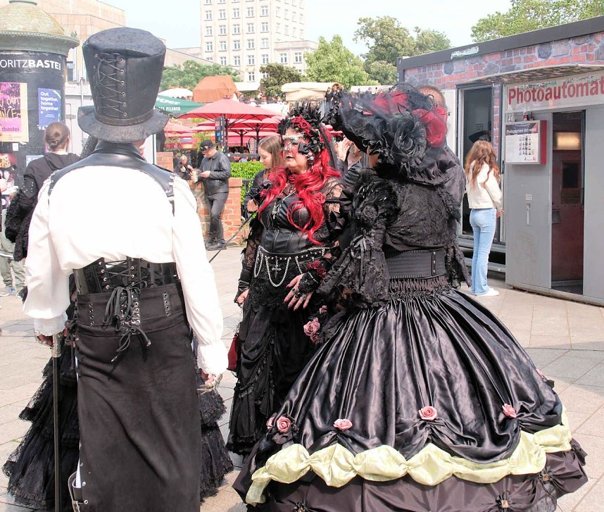 Peter Blei beim "WGT" in Leipzig