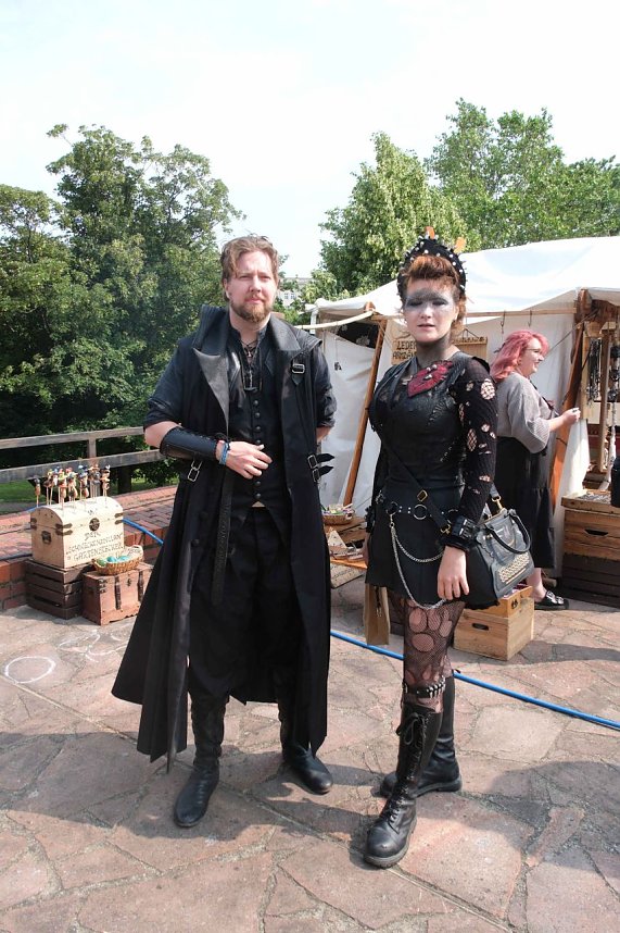 Peter Blei beim "WGT" in Leipzig