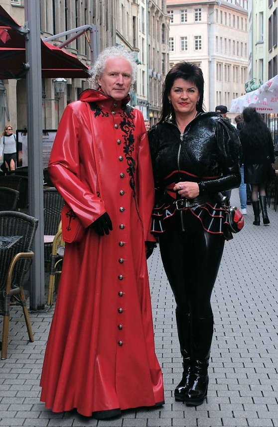 Peter Blei beim "WGT" in Leipzig