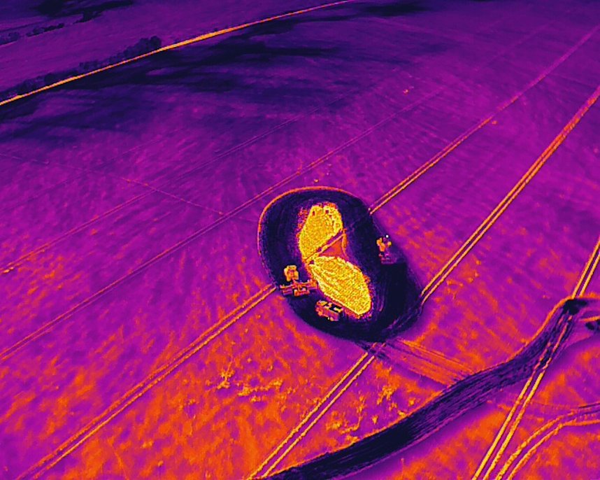 Feldbrand bei Gro&szlig;furra