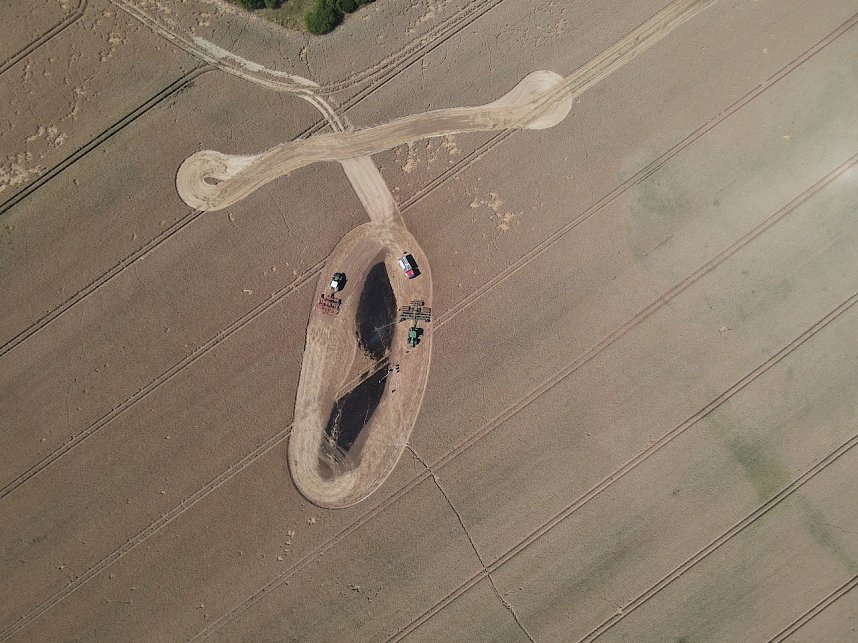 Feldbrand bei Gro&szlig;furra