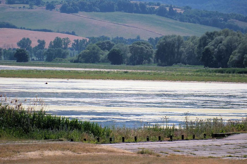 Peter Blei unterwegs am Stausee Kelbra 