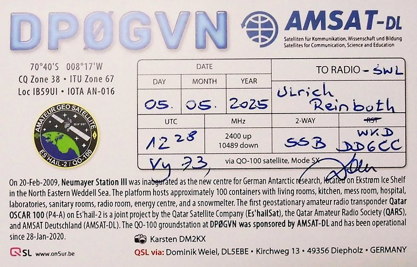QSL-Karte