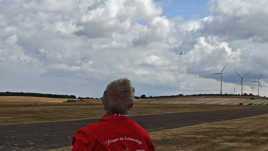 Wieder mal abgehoben