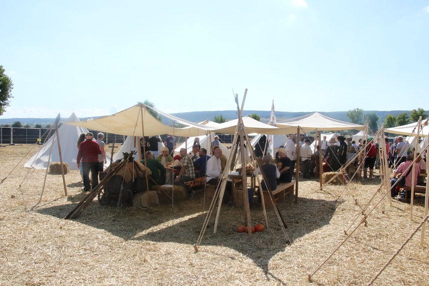 Nachstellung der Bauernschlacht bei Bad Frankenhausen