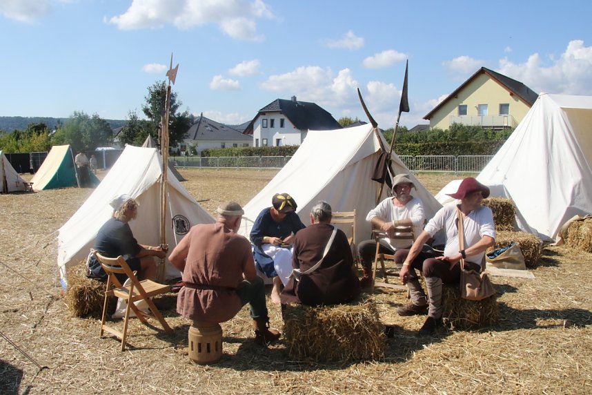 Nachstellung der Bauernschlacht bei Bad Frankenhausen