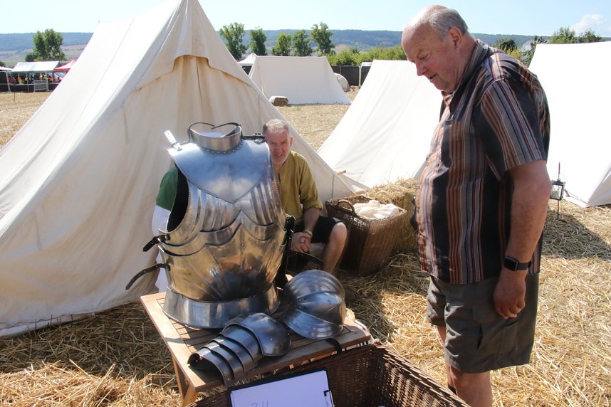 Nachstellung der Bauernschlacht bei Bad Frankenhausen