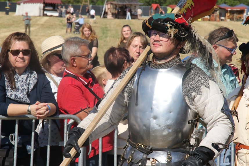 Nachstellung der Bauernschlacht bei Bad Frankenhausen