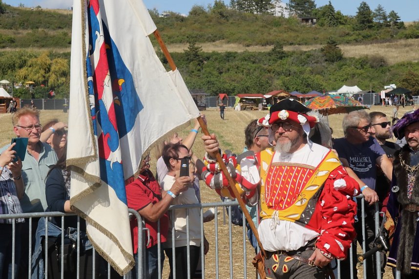 Nachstellung der Bauernschlacht bei Bad Frankenhausen