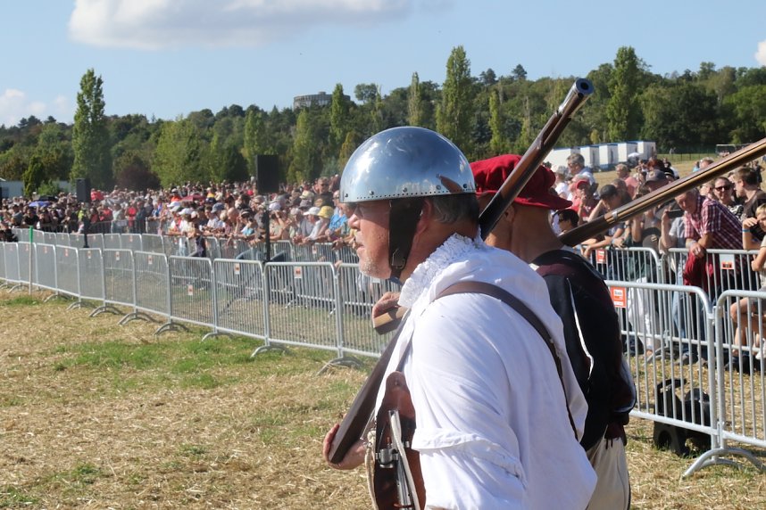 Nachstellung der Bauernschlacht bei Bad Frankenhausen