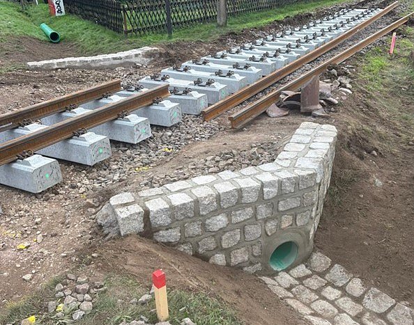 Bildergalerie der Grundhafte Instandsetzung Bahn&uuml;bergang am Gleisdreieck Siersleben