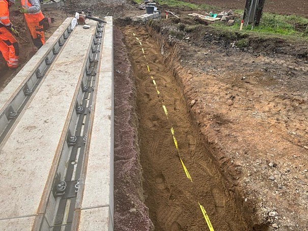 Bildergalerie der Grundhafte Instandsetzung Bahn&uuml;bergang am Gleisdreieck Siersleben