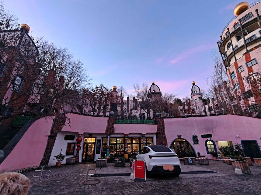 Peter Blei unterwegs in Magdeburg