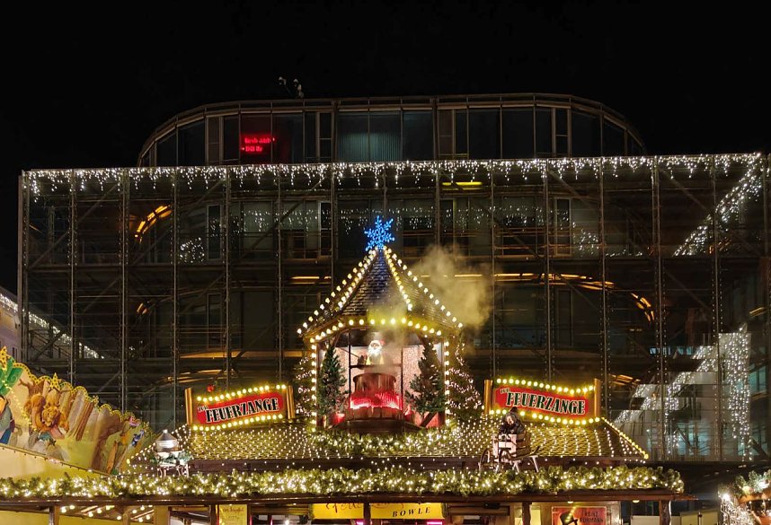 Peter Blei unterwegs in Magdeburg