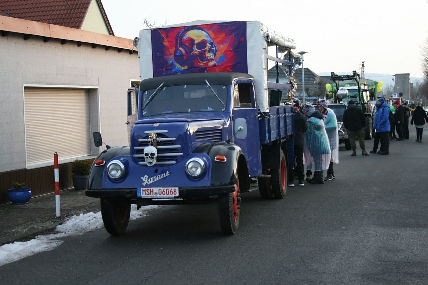 Karnevalsumzug in Berga.