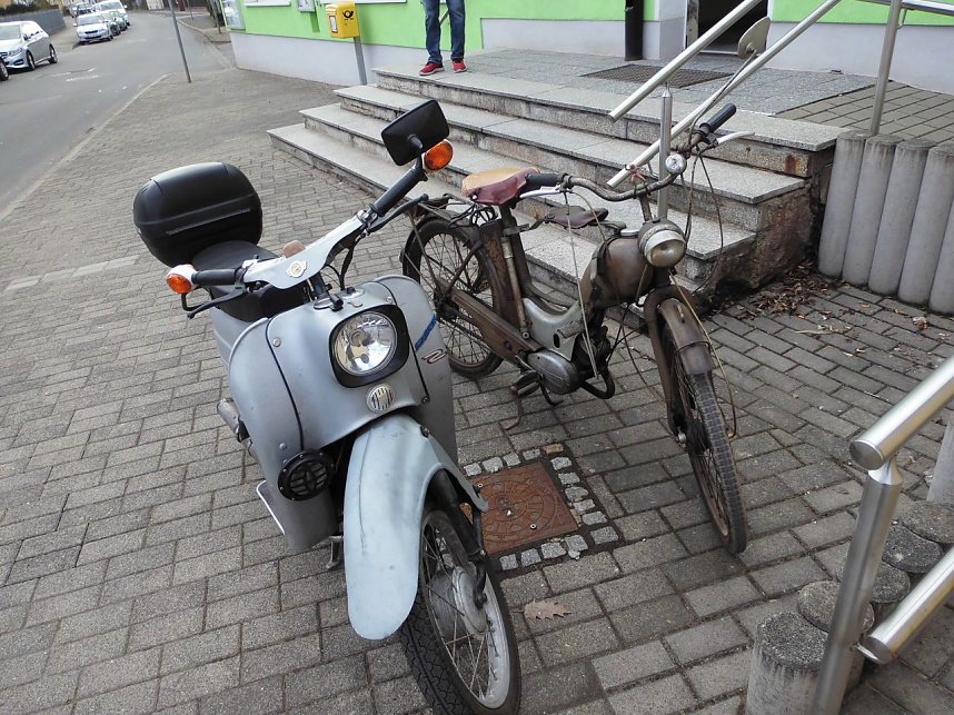 Treffen der Motorradfreunde in Bielen.