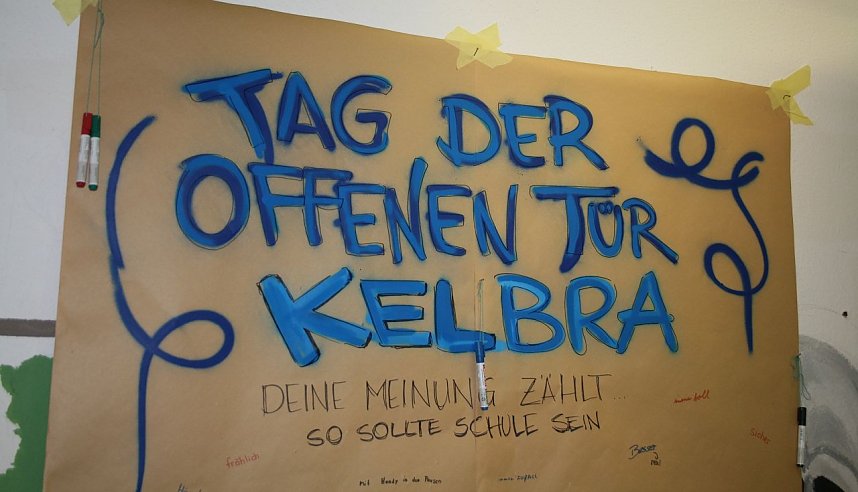 Tag der offenen T&uuml;r im Gymnasium in Kelbra. 