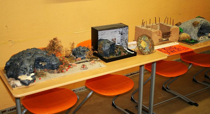 Tag der offenen T&uuml;r im Gymnasium in Kelbra. 