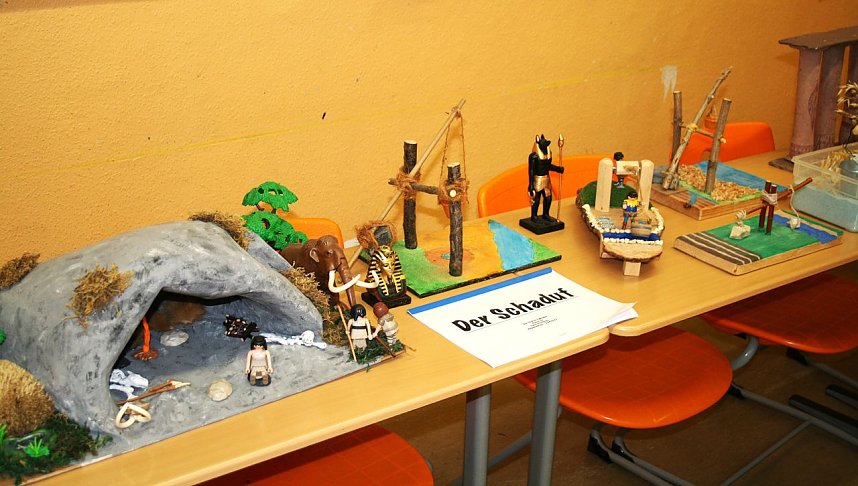 Tag der offenen T&uuml;r im Gymnasium in Kelbra. 