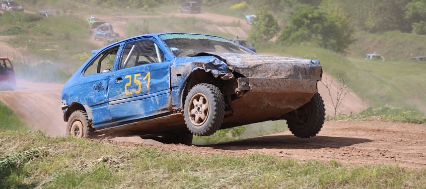 Erster Storcar-Rennen der Saison in Rottleben. 