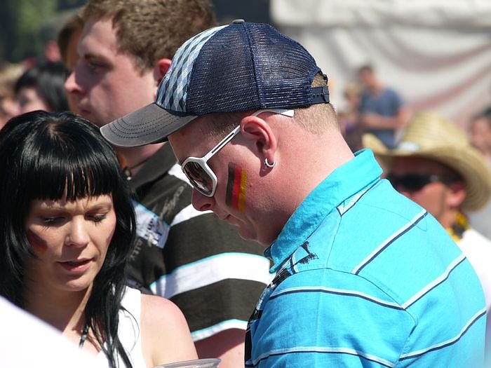 WM-Stimmung auf dem Berg