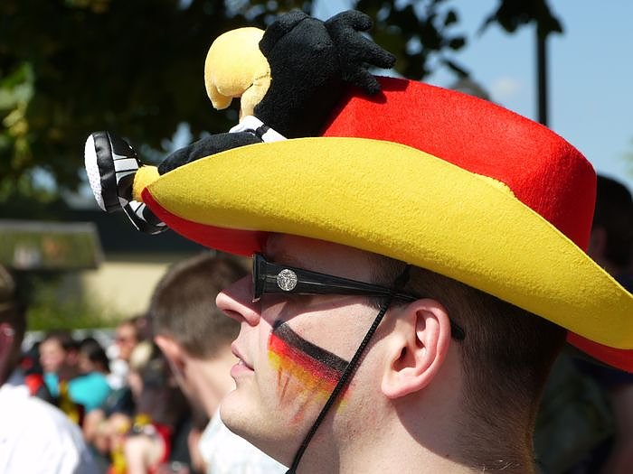 WM-Stimmung auf dem Berg