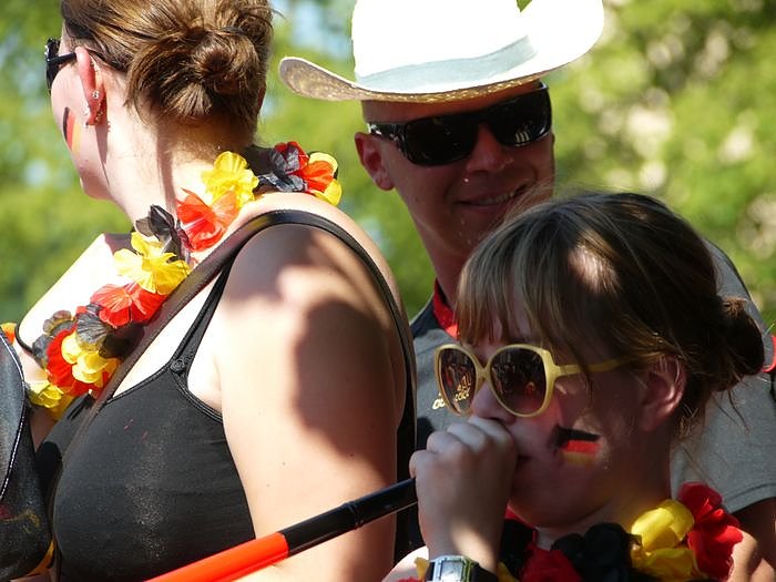 WM-Stimmung auf dem Berg