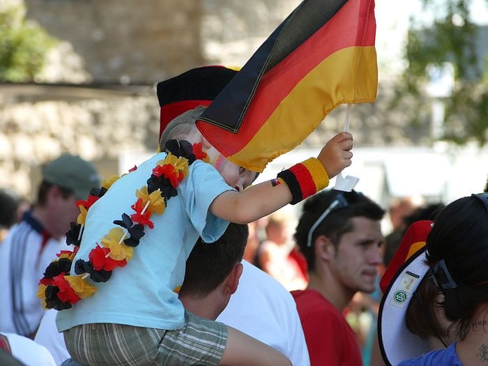 WM-Stimmung auf dem Berg