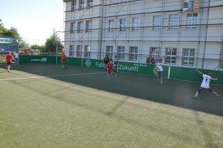 Public Viewing auf den Petersberg