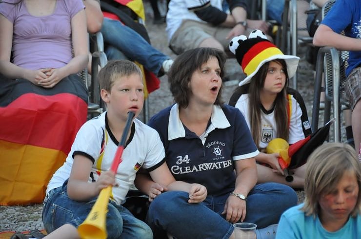 Public Viewing auf den Petersberg