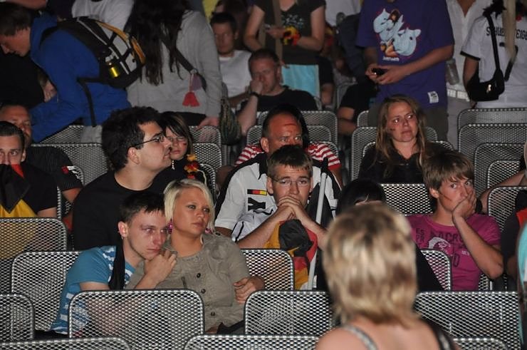 Public Viewing auf den Petersberg