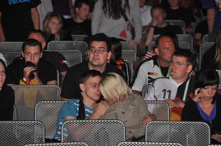 Public Viewing auf den Petersberg