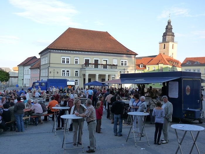 Athletenpr&auml;sentation des 15. Sparkassenmeetings 