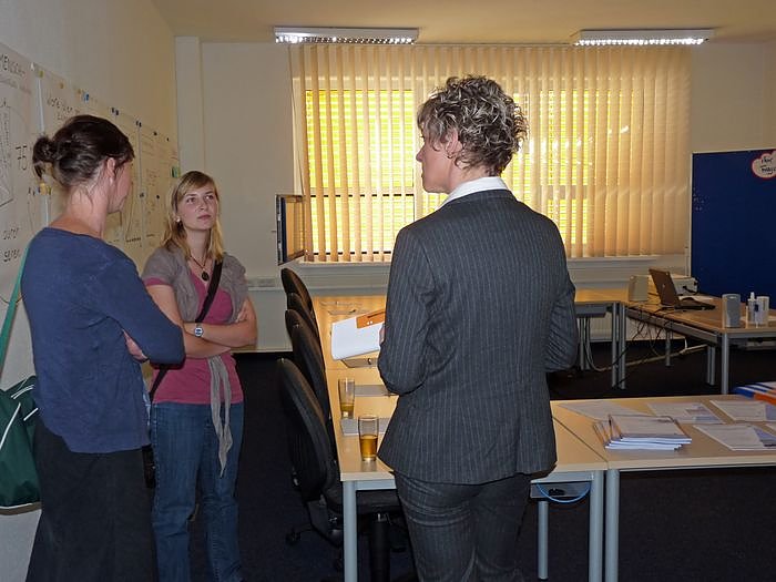 Offene T&uuml;r bei CSI