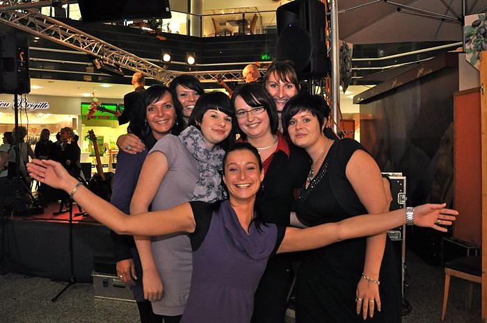 Geburtstagsfeier in der Galerie