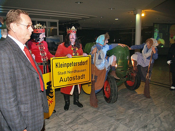 Helmut Peters 50.: Stadtgr&uuml;nder