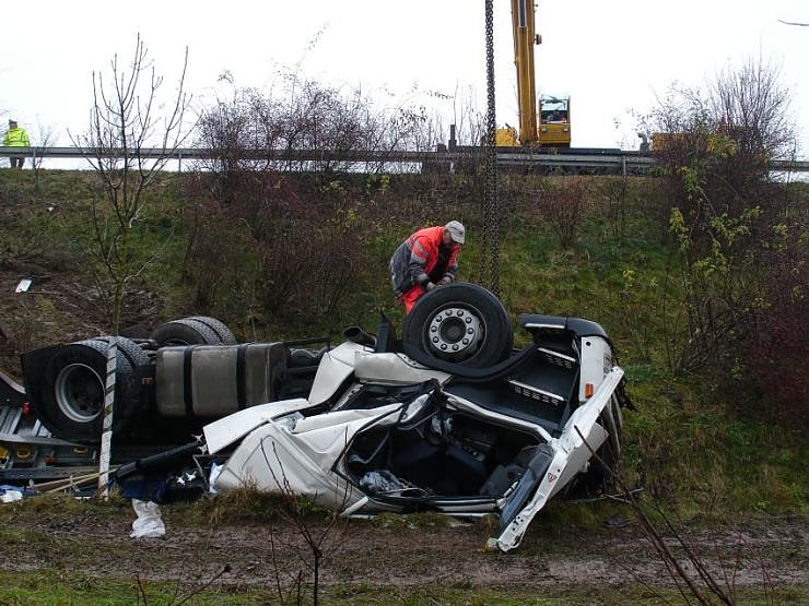 Unfall auf der A 38