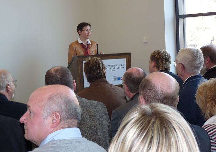 Bald erste Patienten