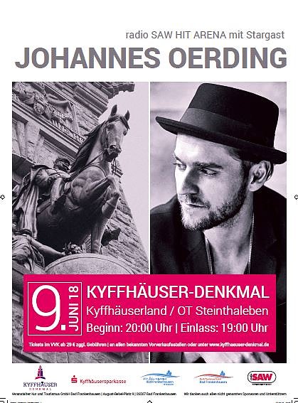 Bild: radio SAW HIT Arena mit dem Stargast Johannes Oerding
